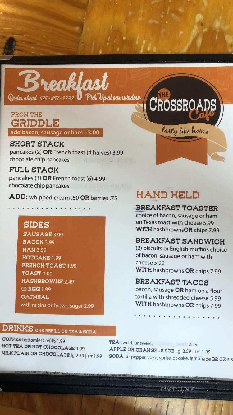 Crossroads Cafe - Logan, NM