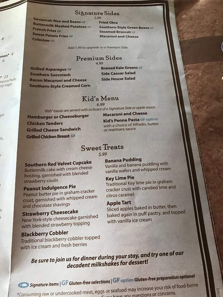 River Island Grilling Company - Kissimmee, FL menu_pic