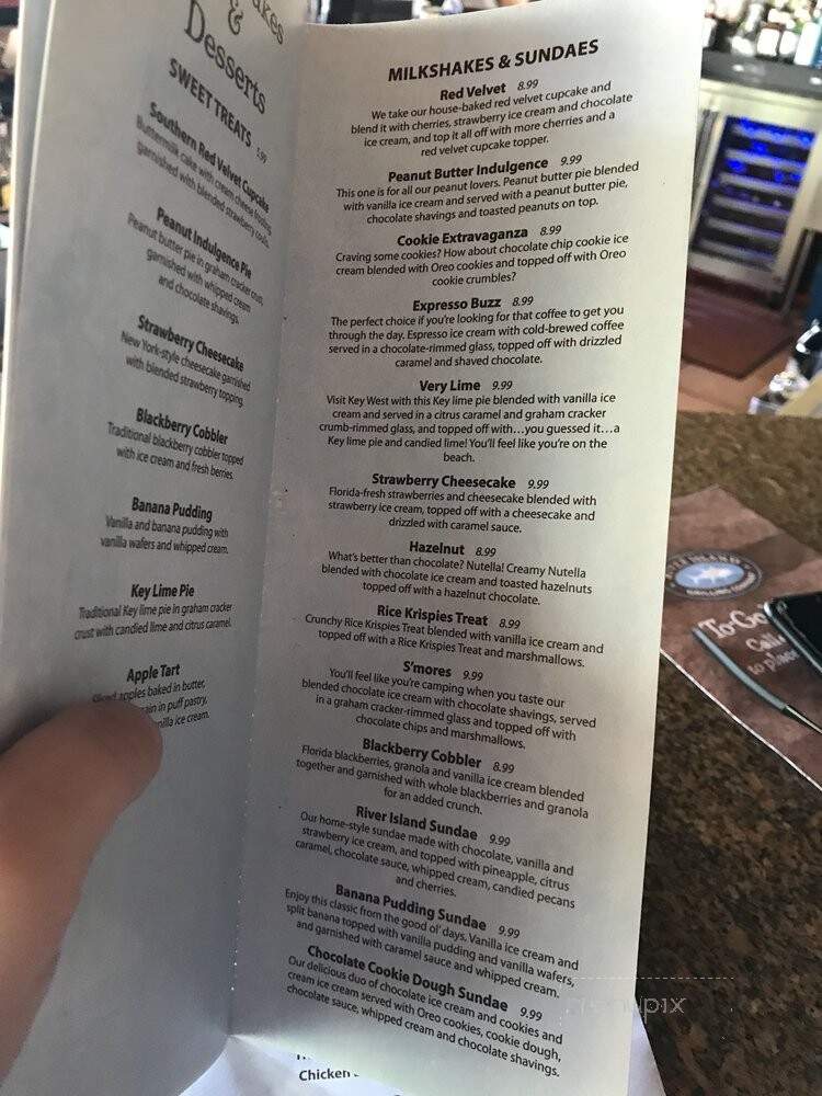 River Island Grilling Company - Kissimmee, FL menu_pic
