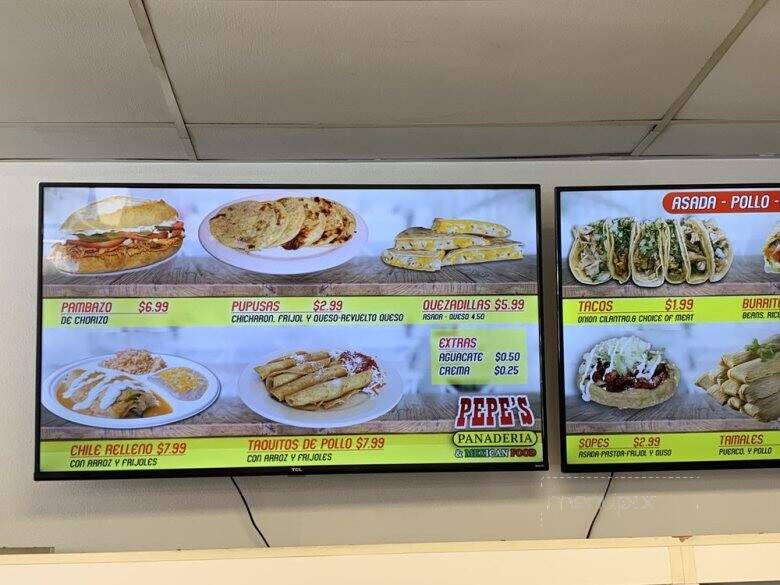 Pepe's Panaderia - Riverside, CA menu_pic