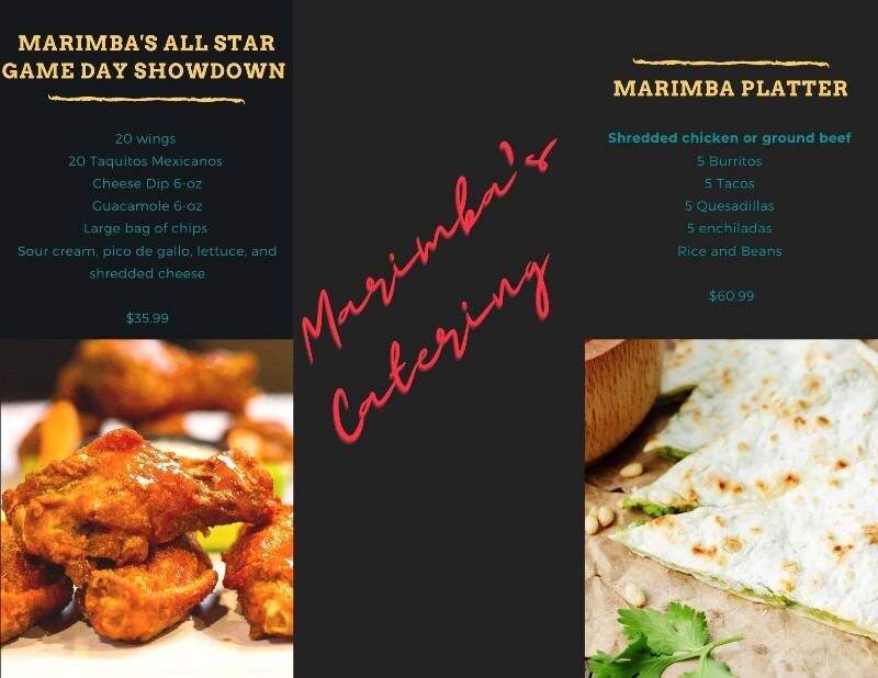Marimba Mexican Restaurant - Shelbyville, KY menu_pic
