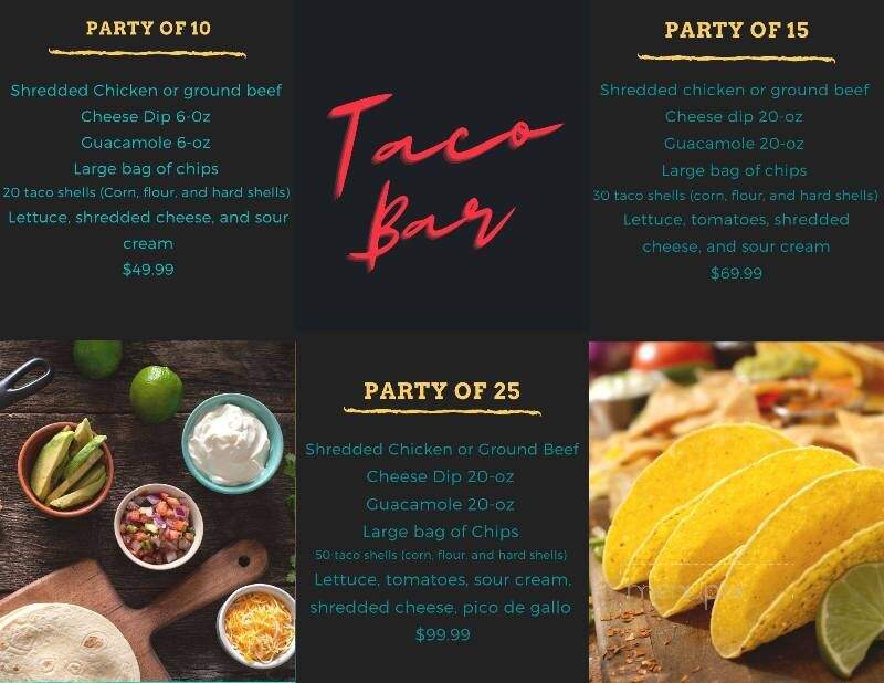 Marimba Mexican Restaurant - Shelbyville, KY menu_pic