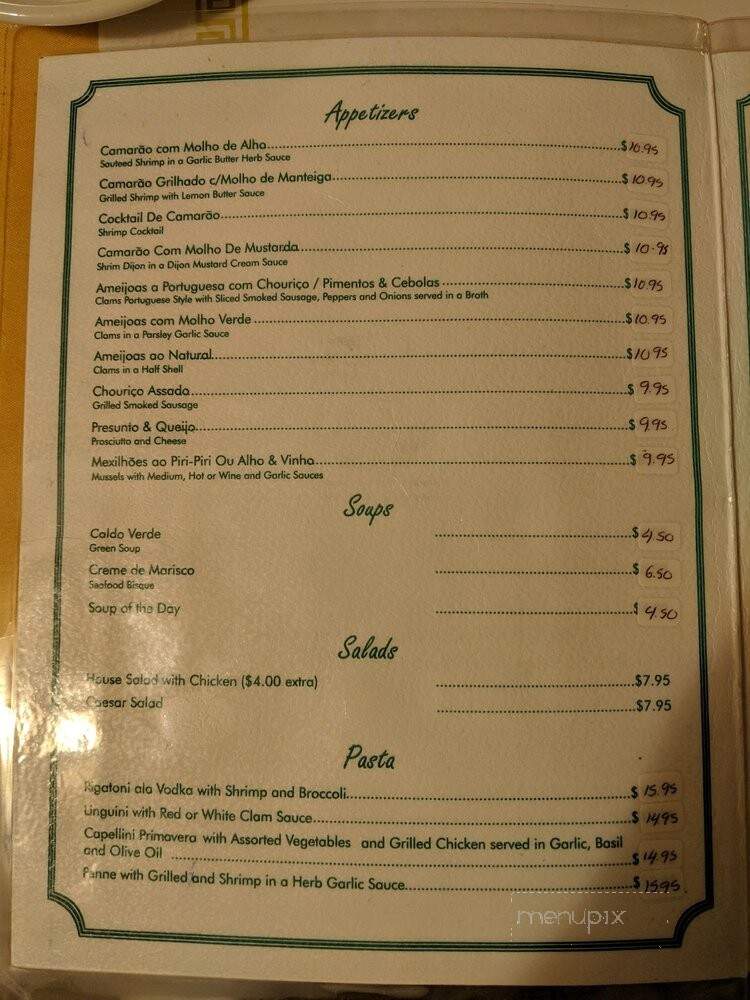 Port Cafe - New Hyde Park, NY menu_pic
