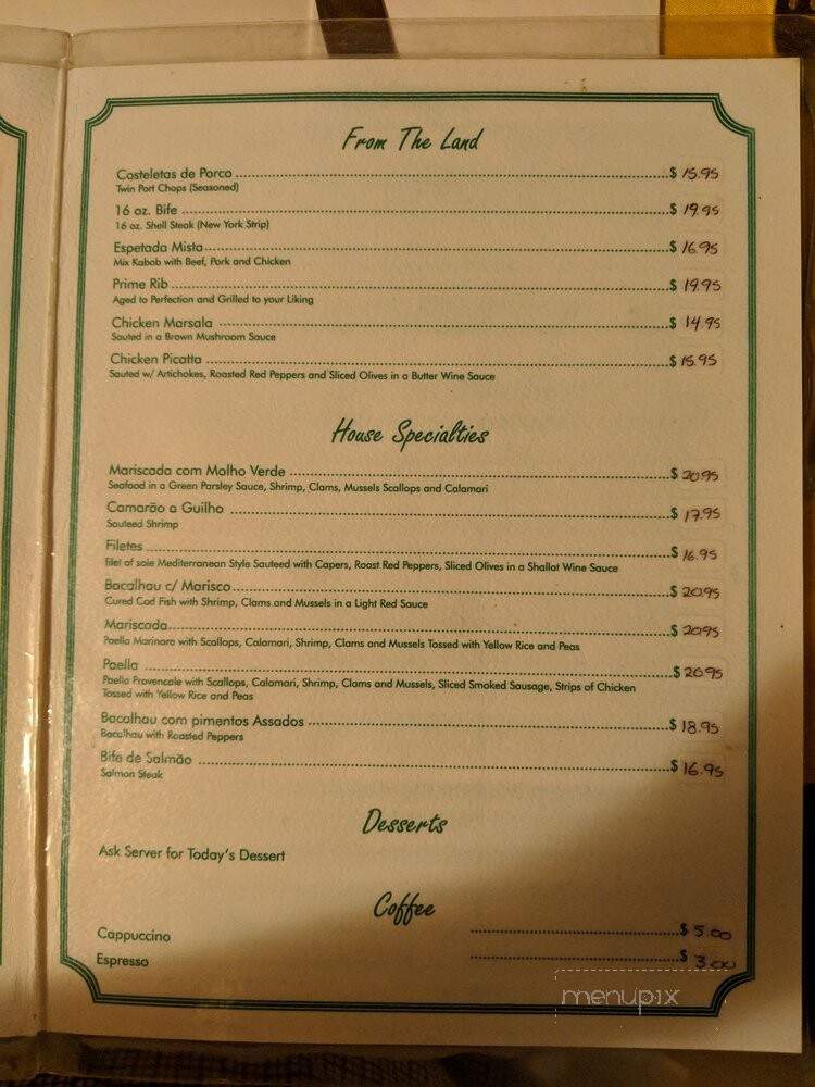 Port Cafe - New Hyde Park, NY menu_pic