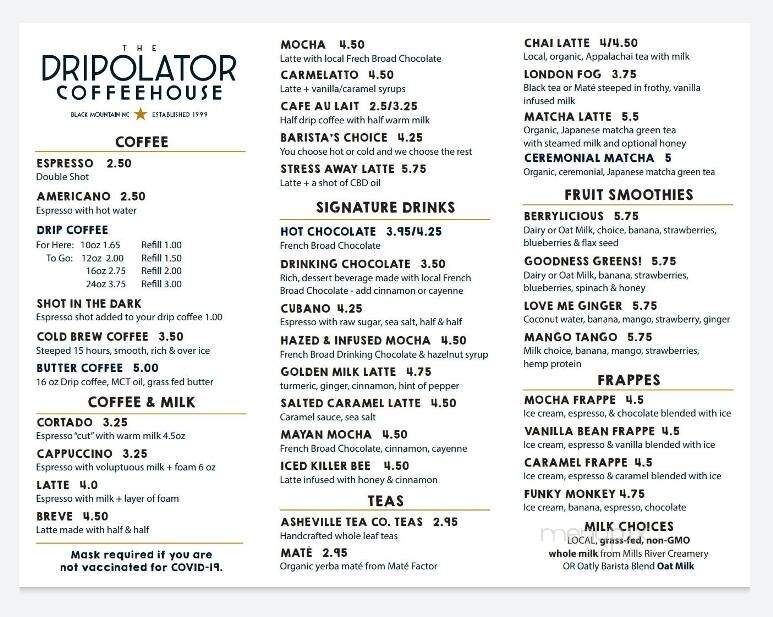 Dripolator Coffeehouse - Black Mountain, NC