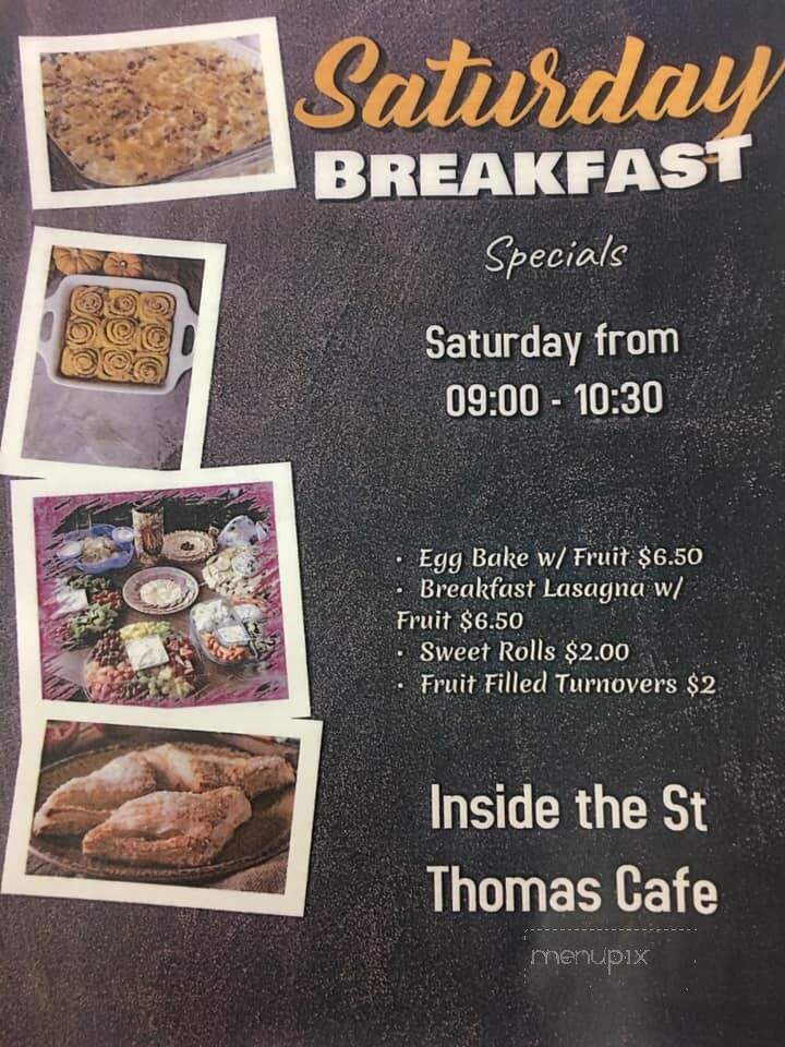 St Thomas Cafe - Saint Thomas, ND menu_pic