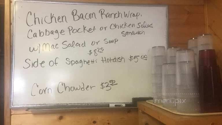 St Thomas Cafe - Saint Thomas, ND menu_pic