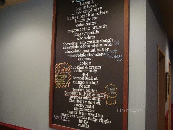 The Blue Scoop - Selbyville, DE menu_pic