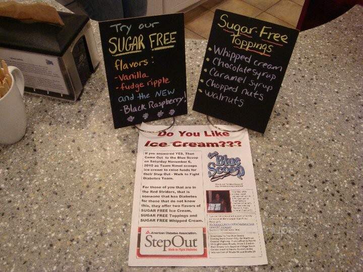The Blue Scoop - Selbyville, DE menu_pic