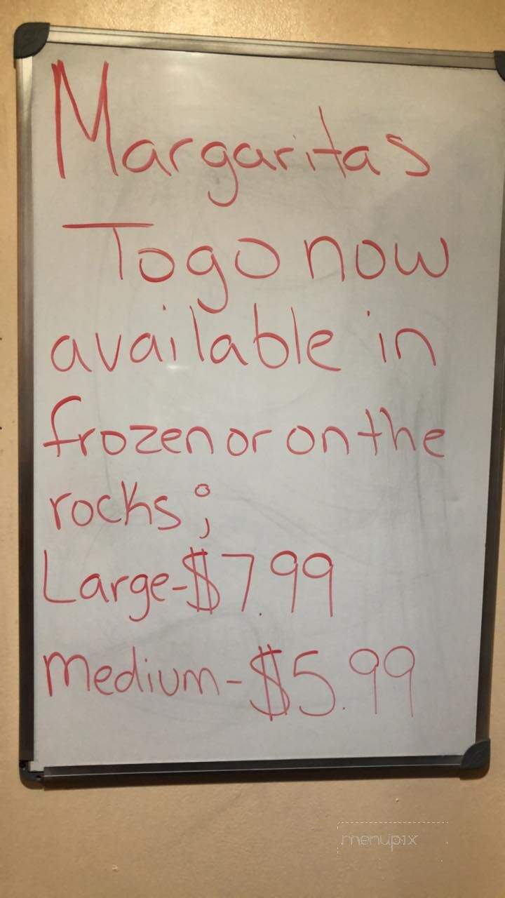 Los Arcos - Upper Sandusky, OH menu_pic
