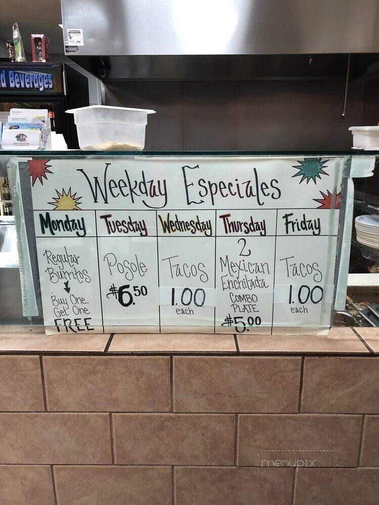 Taqueria Maguey - Tracy, CA menu_pic