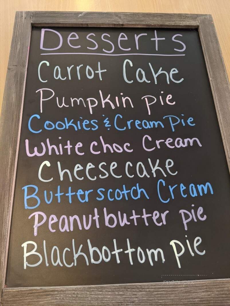 Minnie Sophrona's Restaurant - Allegan, MI menu_pic