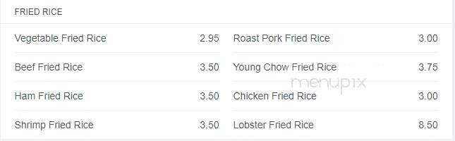 China One Chinese Restaurant - Hazel Park, MI menu_pic