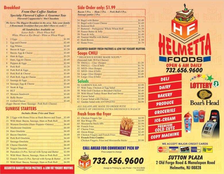 Helmetta Foods Inc - Helmetta, NJ
