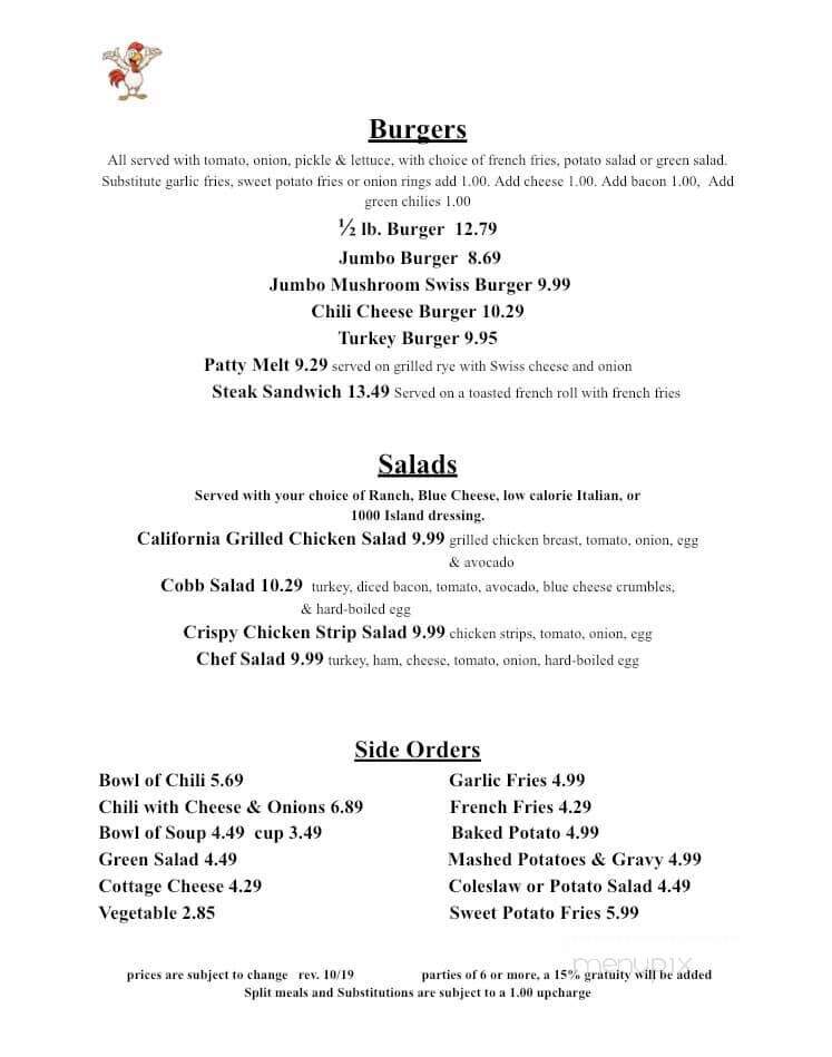 Bridgehead Cafe - Antioch, CA menu_pic