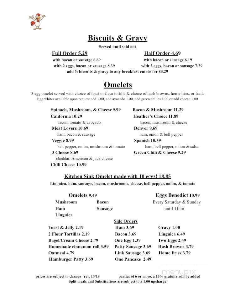 Bridgehead Cafe - Antioch, CA menu_pic