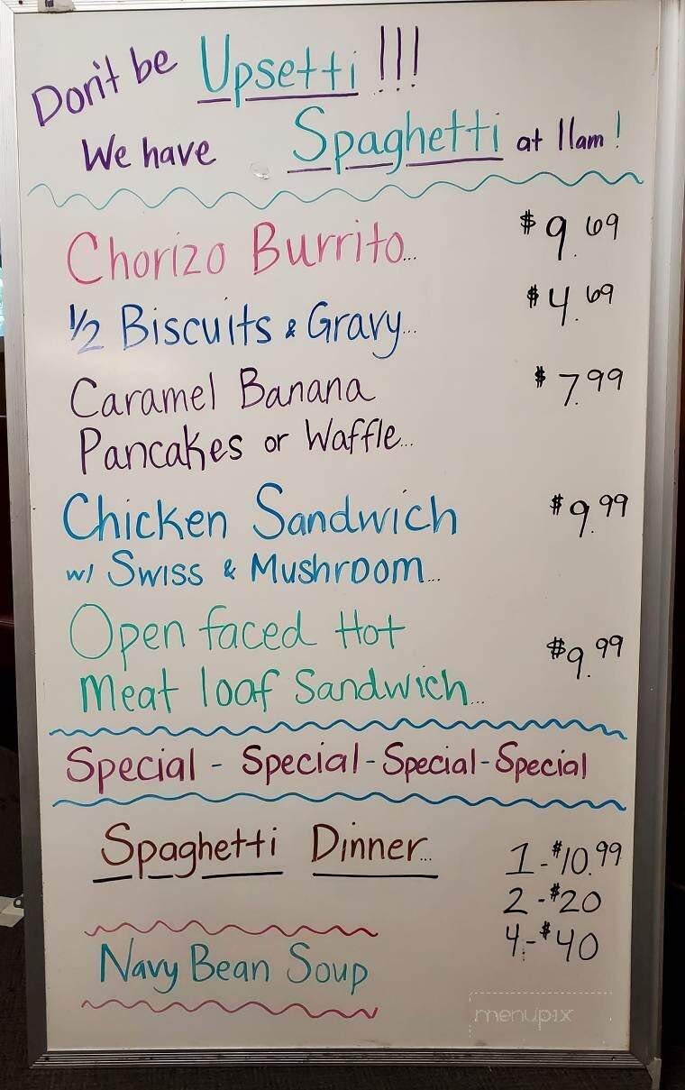 Bridgehead Cafe - Antioch, CA menu_pic