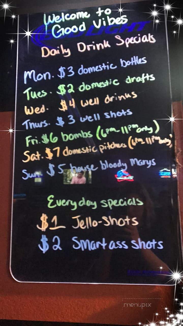 Good Vibration - Rogers, AR menu_pic