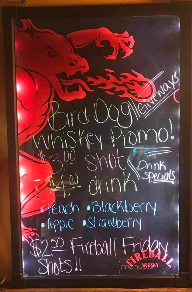 Charlie's Pub - Fayetteville, WV menu_pic