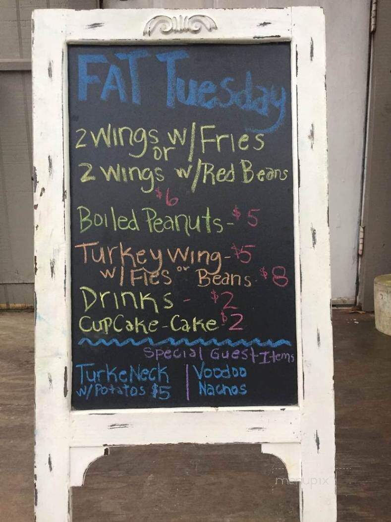 B&B Generations - Folsom, LA menu_pic