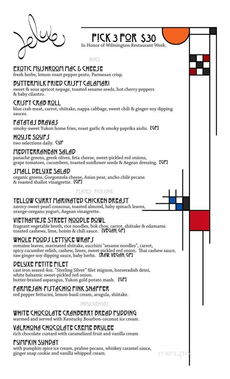 Deluxe Cafe - Woodfin, NC menu_pic