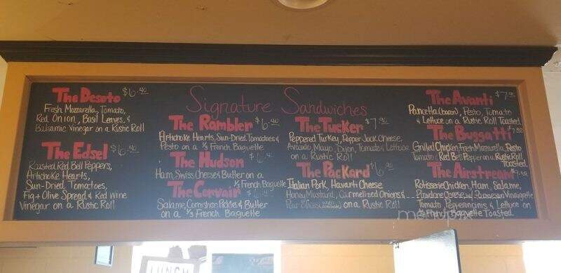 Studebakers Coffee House - Kelseyville, CA menu_pic