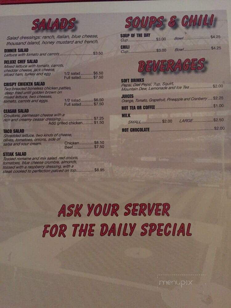 Players Sportsbar & Grill - Kennewick, WA menu_pic