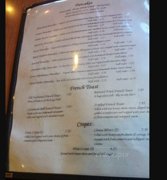 Mama Jane's - The Dalles, OR menu_pic