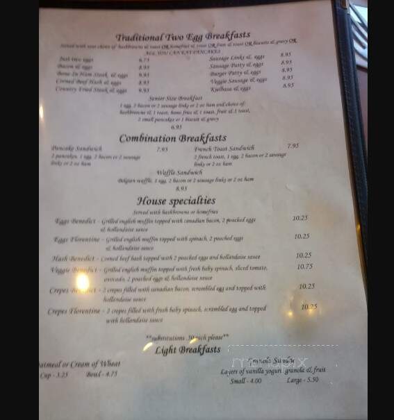 Mama Jane's - The Dalles, OR menu_pic
