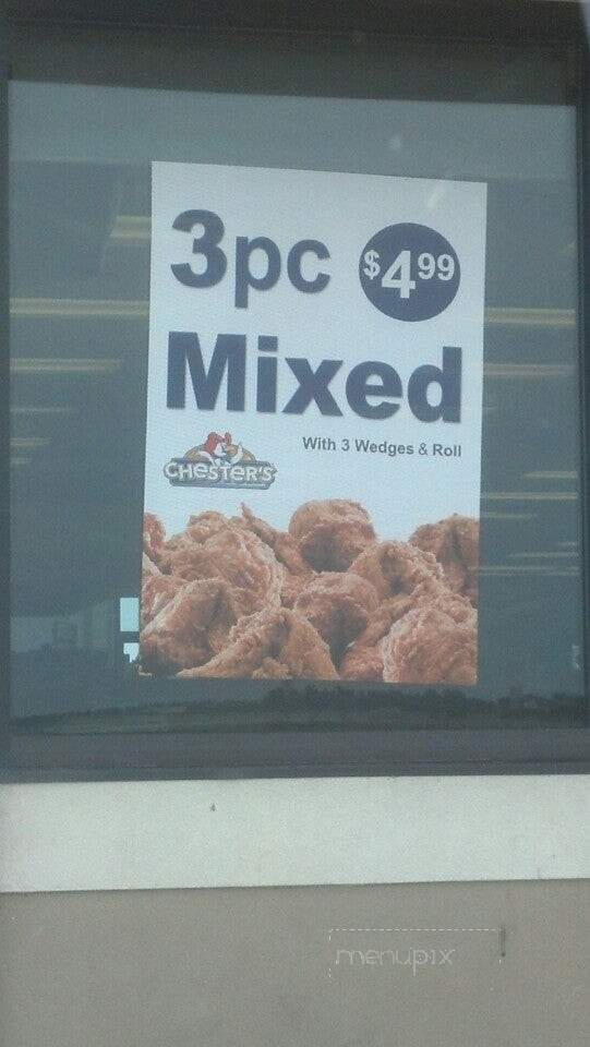 Chester's Fried Chicken - Tonkawa, OK menu_pic