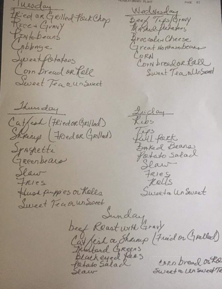 Leland Cafe - Leland, MS menu_pic