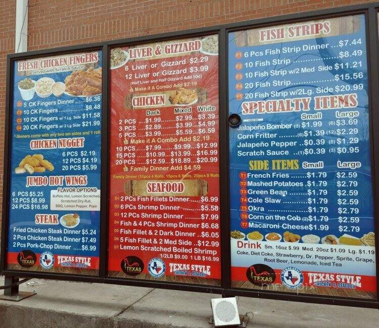 Texas Style Chicken & Seafood - Fort Worth, TX