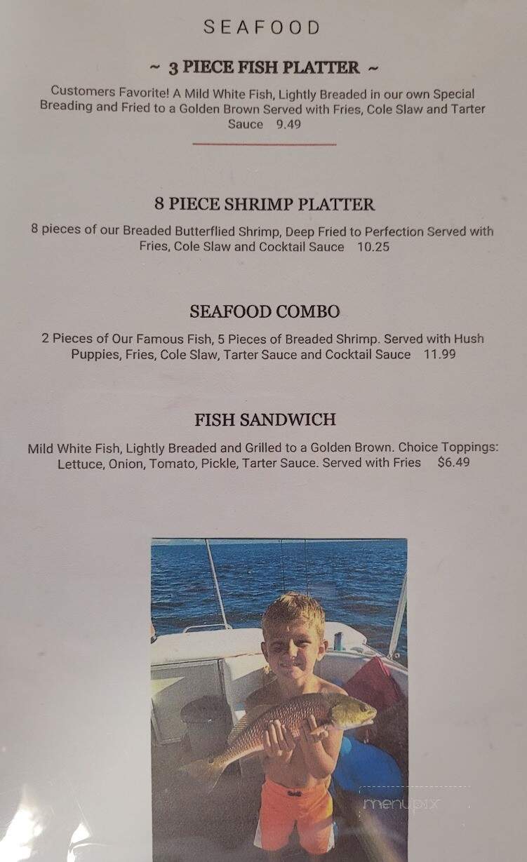 Al's Restaurant - Lake Wales, FL menu_pic