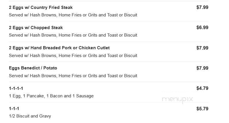 Papa J's Cafe - Inverness, FL menu_pic