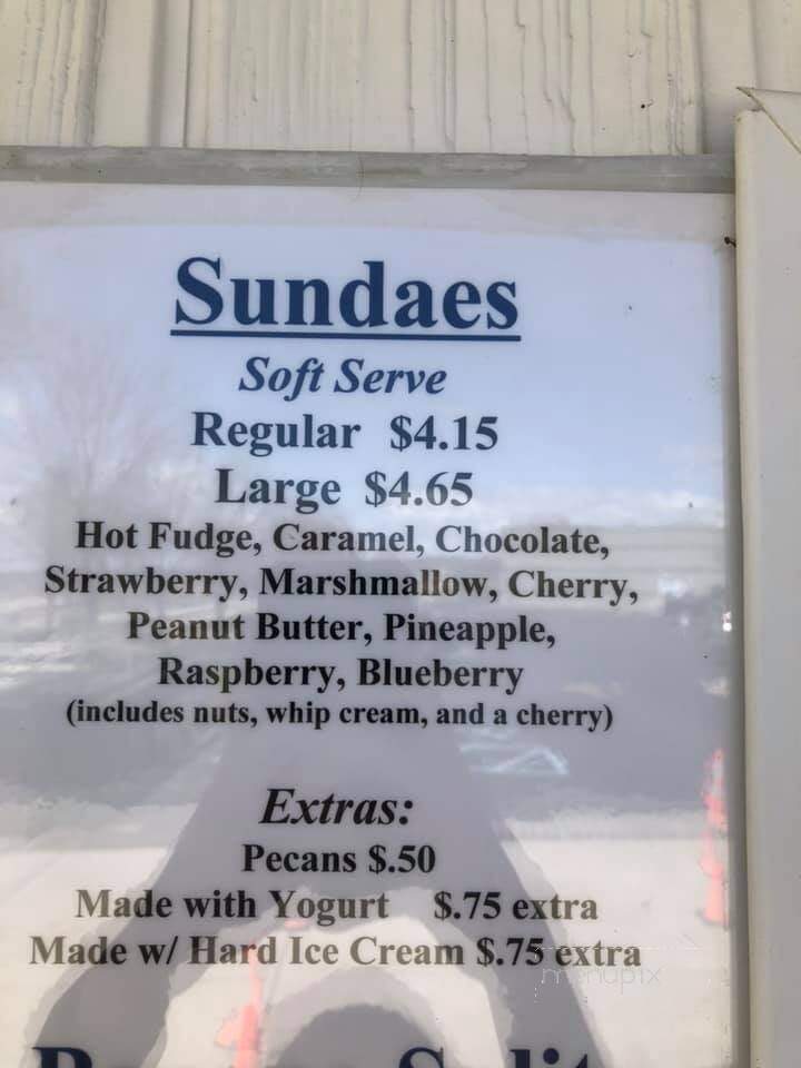 Twisters Ice Cream - Montague, MI menu_pic
