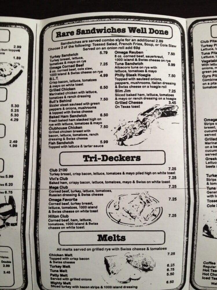 Omega Hawg & Dawg Deli - Ferndale, MI menu_pic