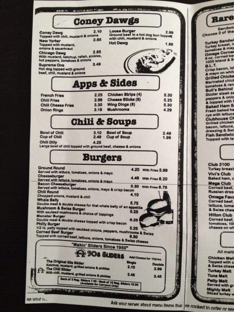 Omega Hawg & Dawg Deli - Ferndale, MI menu_pic