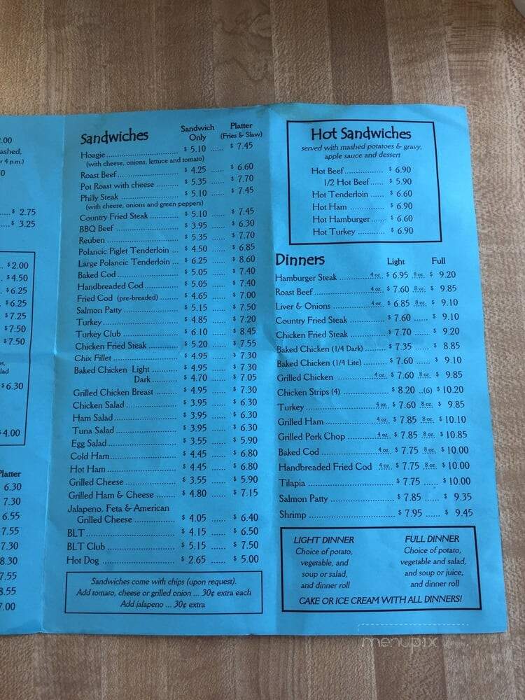 Country Cupboard - Streator, IL menu_pic
