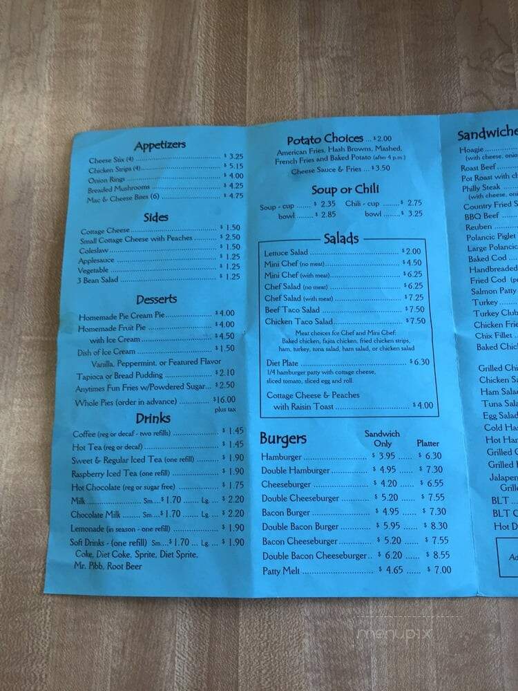 Country Cupboard - Streator, IL menu_pic
