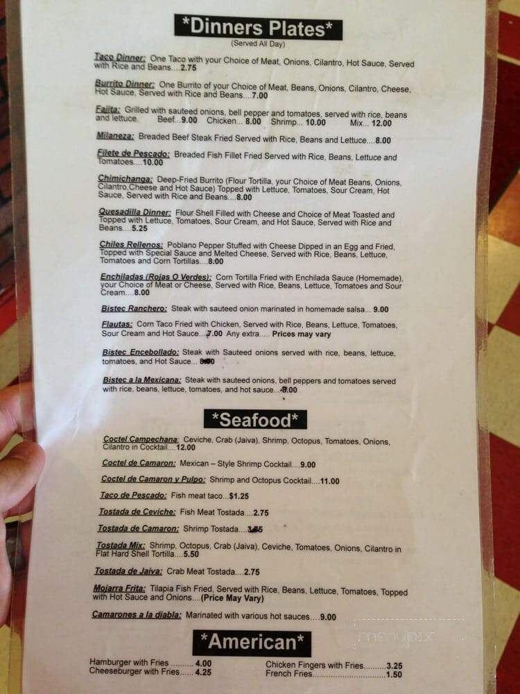 La Juanita - Storm Lake, IA menu_pic