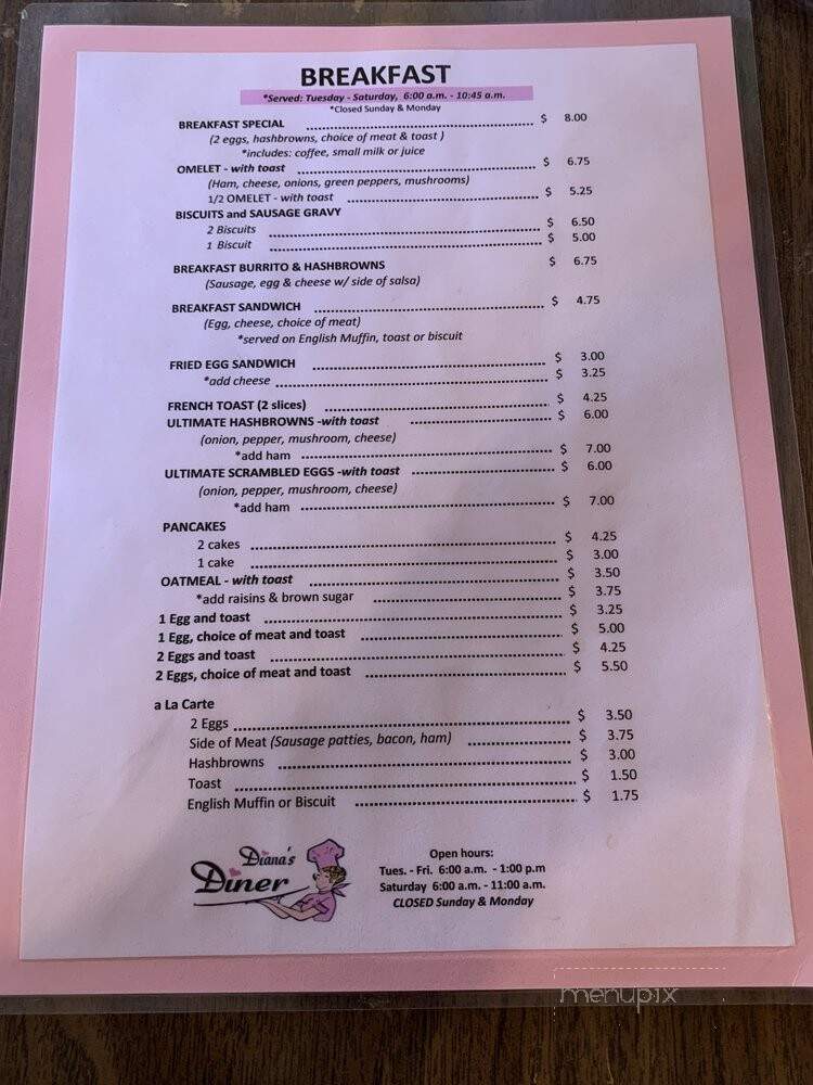 Diana's Diner - Albert Lea, MN