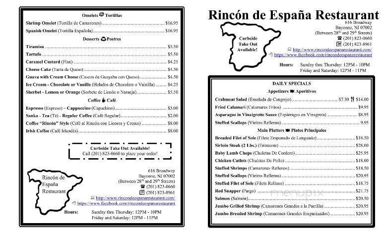 Rincon De Espana Inc - Bayonne, NJ