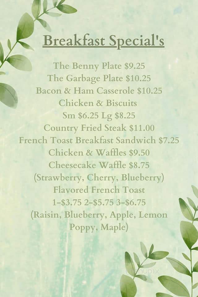 Lewis Restaurant - Auburn, NY menu_pic