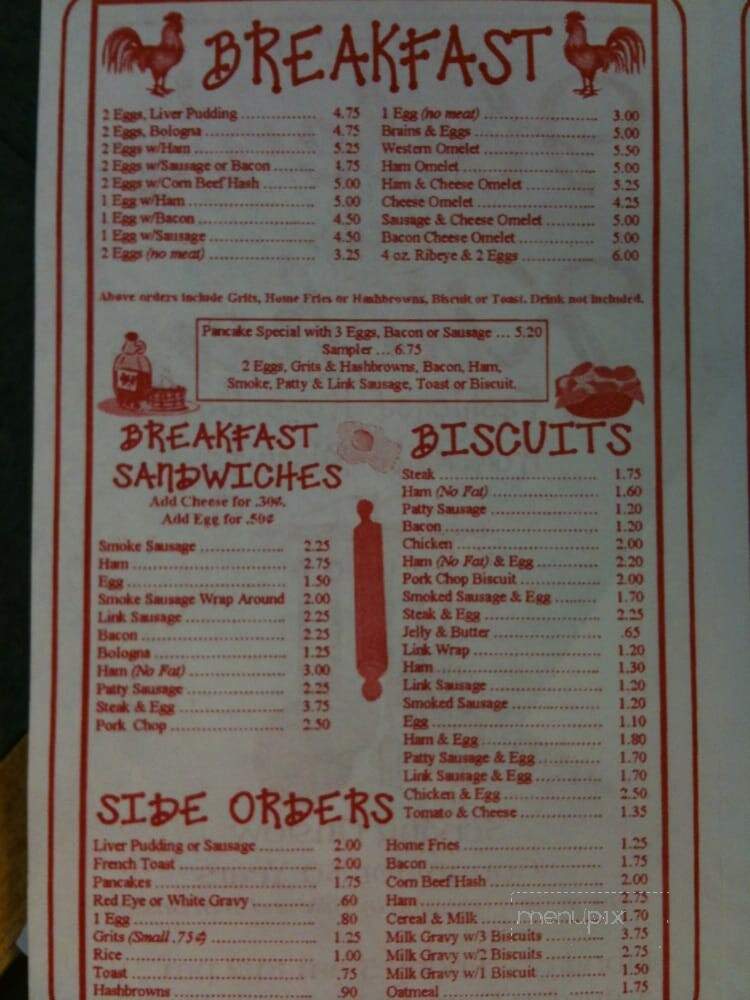 Helen's Kitchen - Jacksonville, NC menu_pic