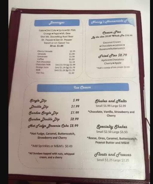 Jimbo's - Gore, OK menu_pic