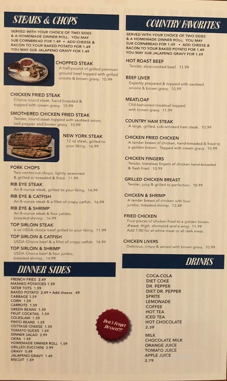 Woodbridge Restaurant - Oklahoma City, OK menu_pic