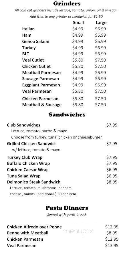 Bassett's Inn - Warwick, RI menu_pic