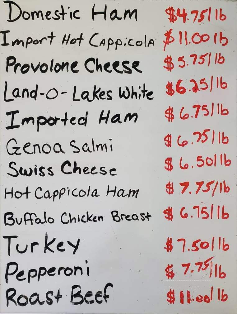 Salerno's Taste of Philadelphia - Monson, MA menu_pic