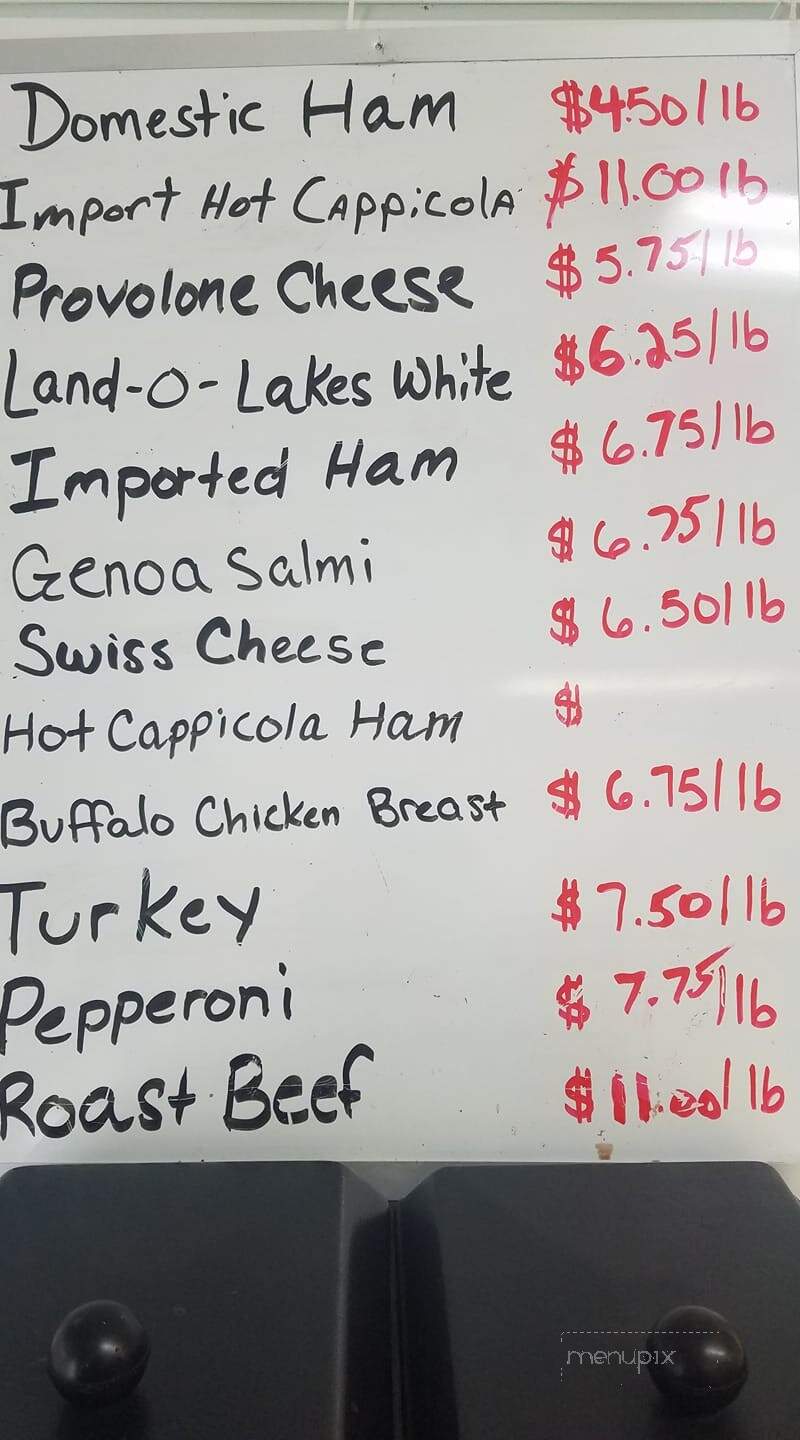 Salerno's Taste of Philadelphia - Monson, MA menu_pic