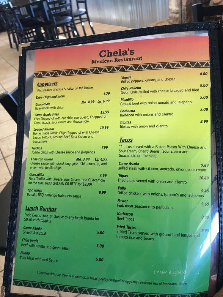 Chelas Mexican Restaurant - Van Horn, TX